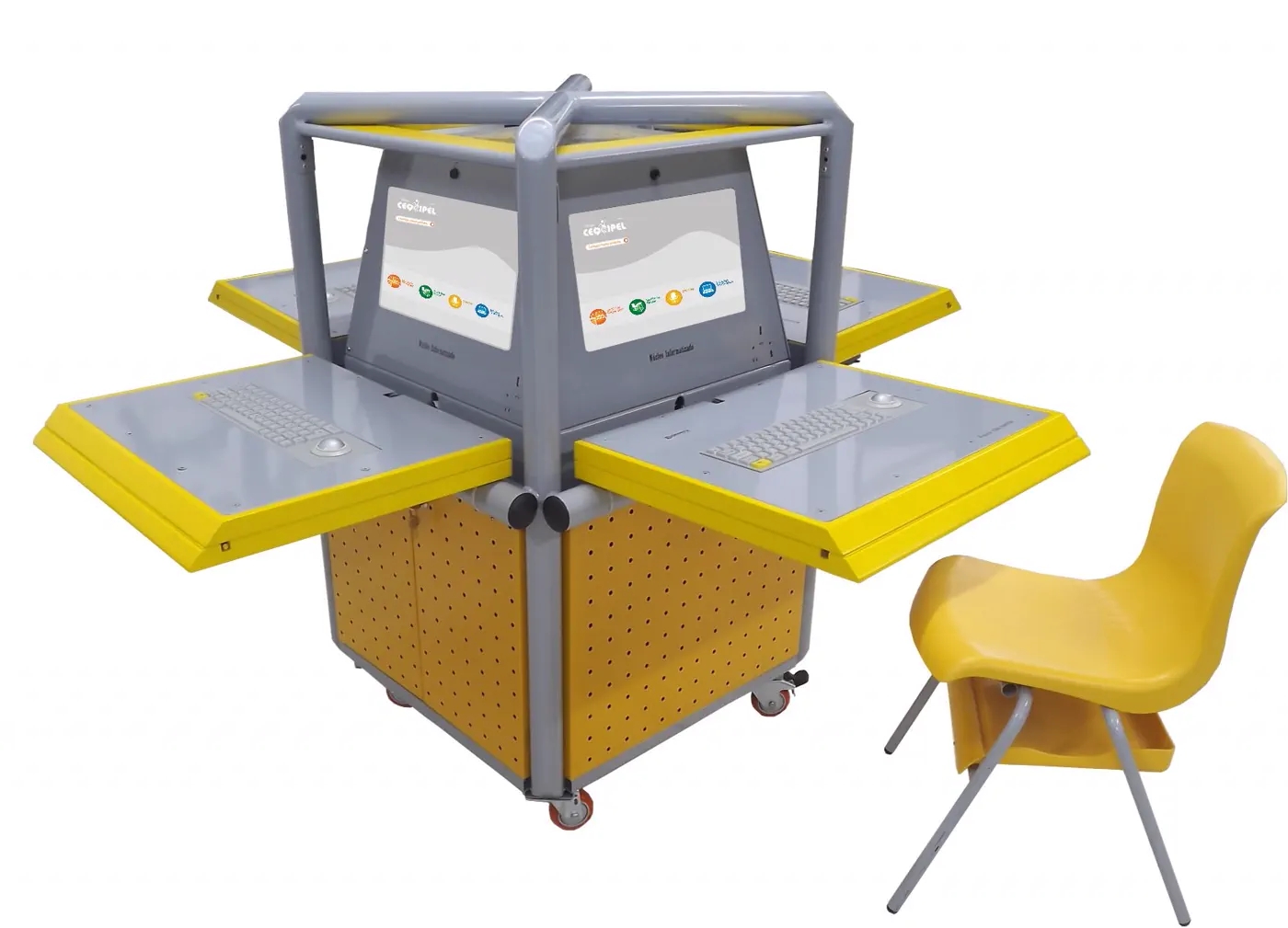 NÚCLEO DIGITAL VOLANTE (Quatro computadores em um único chassi)