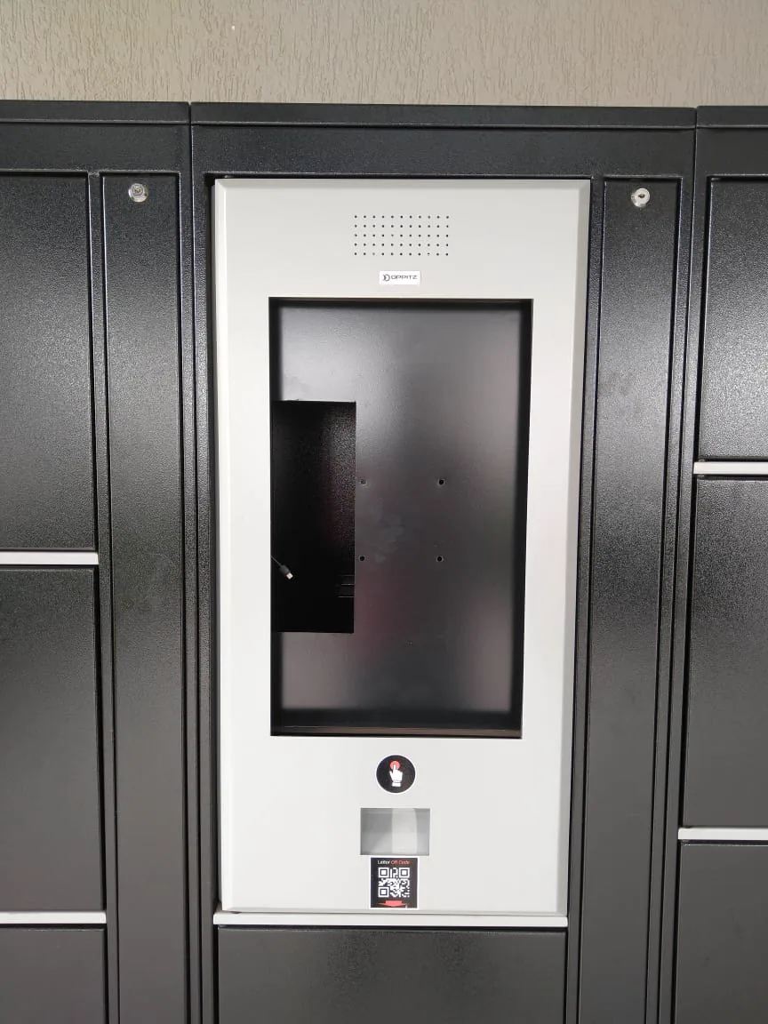 Terminal RFID de Smart Locker produzido pela Oppitz