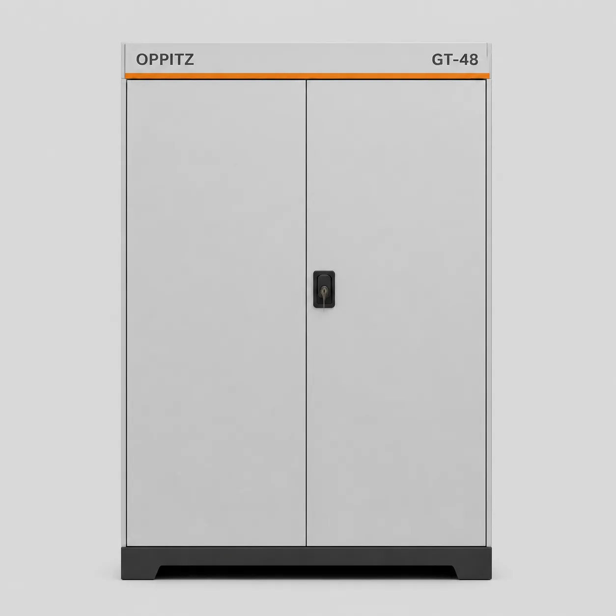 Oppitz Guard Tab 48: vista frontal ortográfica