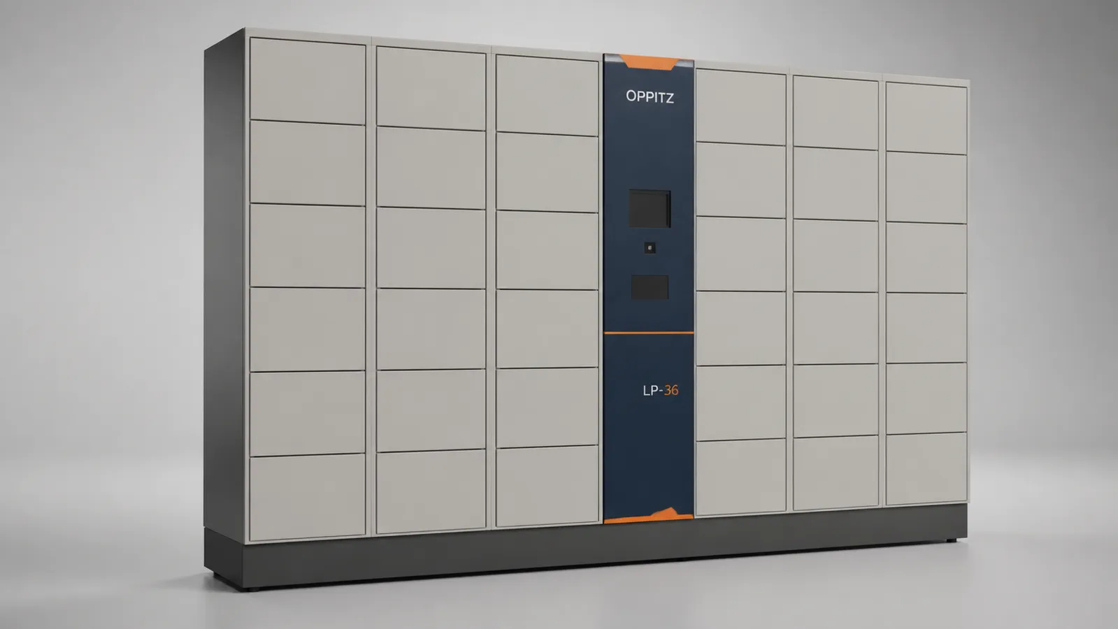 Render mestre em perspectiva do Oppitz Locker Pickup 36