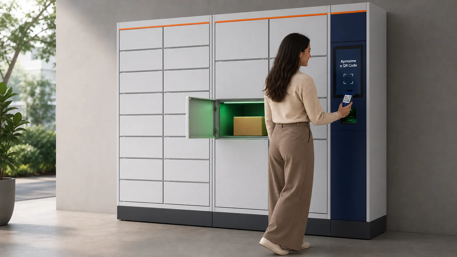 Oppitz Locker Residence 28: interação humana